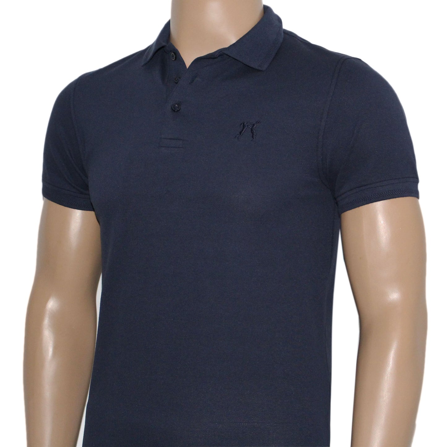 Brown Hare Classic Polo Shirt Navy Blue