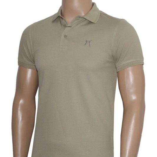 Brown Hare Classic Polo Shirt Antique Khaki