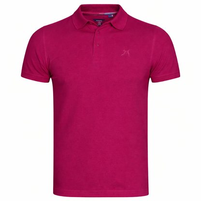 Brown Hare Classic Polo Shirt Burgundy AU