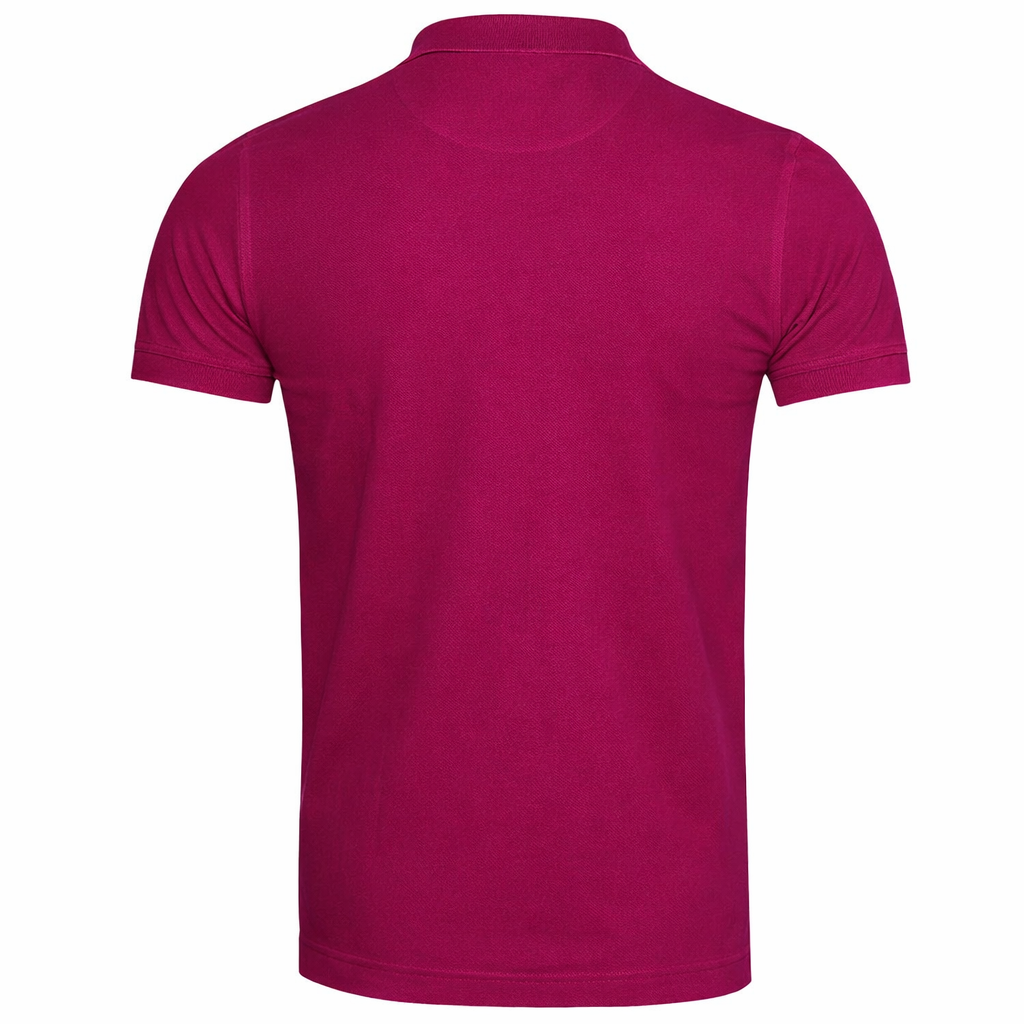 Brown Hare Classic Polo Shirt Burgundy AU