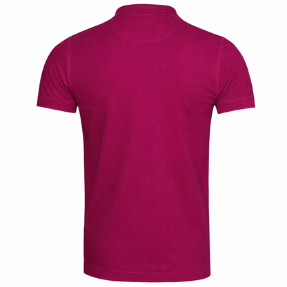 Brown Hare Classic Polo Shirt Burgundy AU