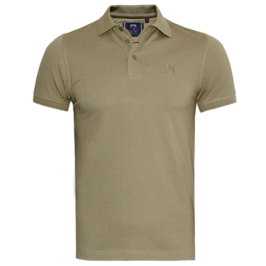Brown Hare Classic Polo Shirt Antique Khaki